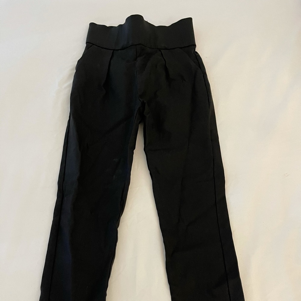 Tiger Mist Black Leather Pants